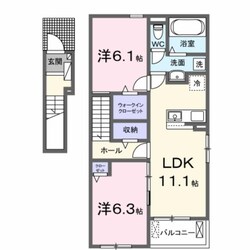 ハウオリエルアの物件間取画像